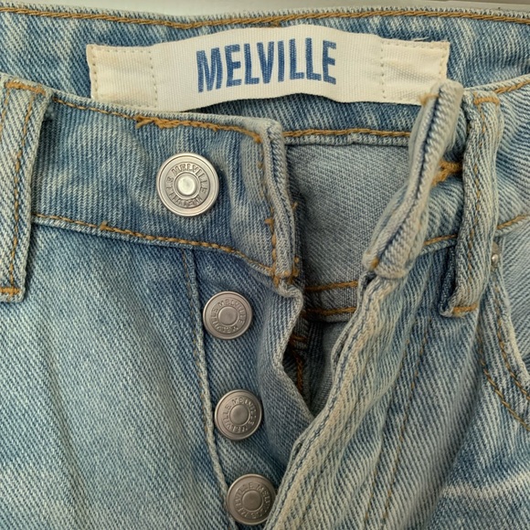 BRANDY MELVILLE distressed mom jeans! - Picture 2 of 2